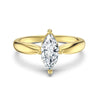 Classic Solitaire Marquise Engagement Ring Lab Grown Diamond Wedding Ring In 14K/18K White Gold 2.5 Ct tw. E-F / VVS1