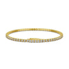 Classic Design Lab Grown Diamond 4 Prong Tennis Bracelet In 10K/14K/18K White Gold 3 Ct tw. E-F / VVS1